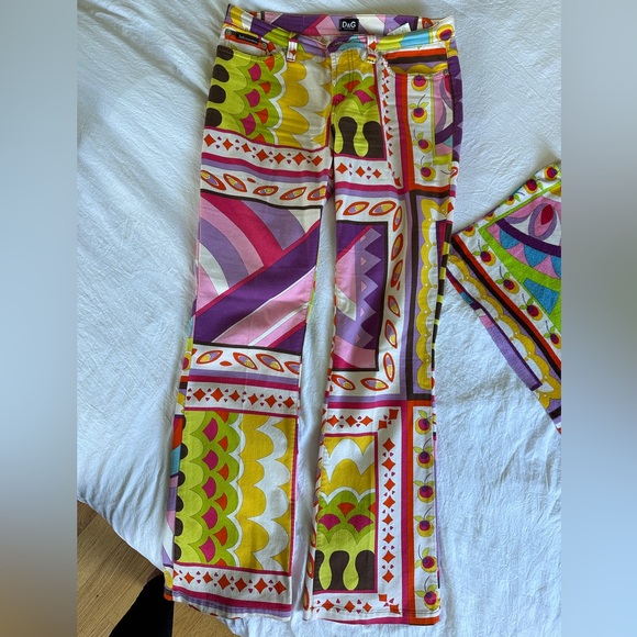 Dolce and Gabbana D&G authentic vintage matching set, sizes in photos. - Picture 2 of 7